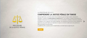 Comprende la Justice Penale à Tunisie