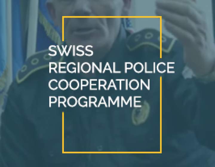 Swiss Regional Police Cooperation Programme in the Western Balkans 2012-2016