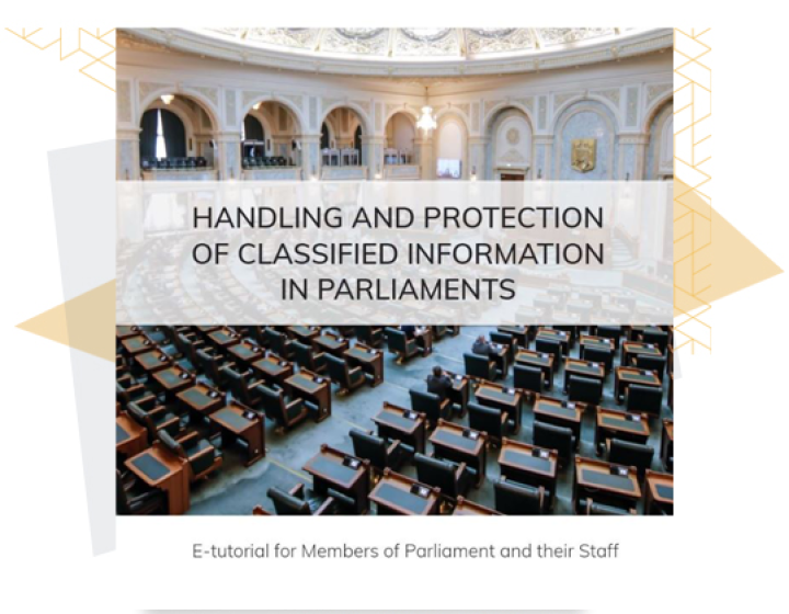 Handling and Protection of Classified Information in Parliaments